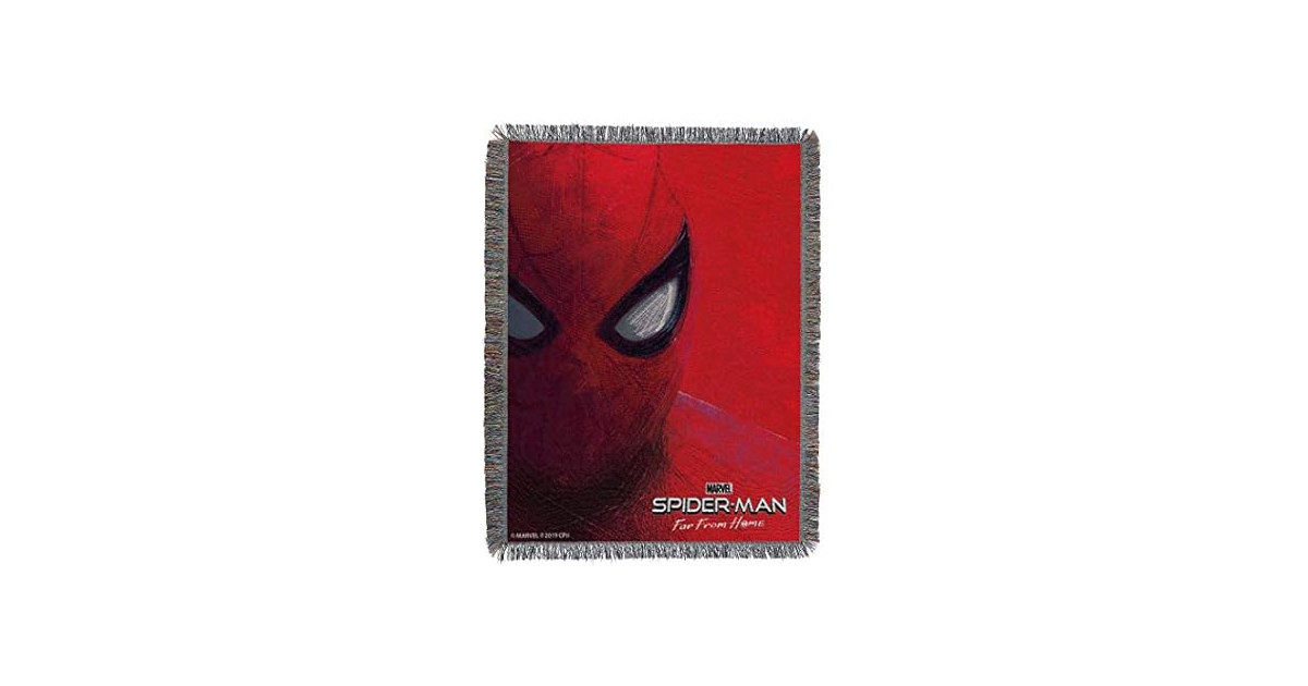 Spider-Man Woven Tapestry Throw Blanket