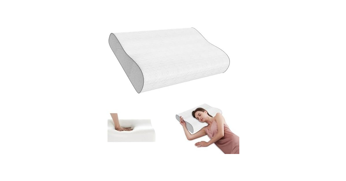 Phent zari Memory Foam Cervical Pillow