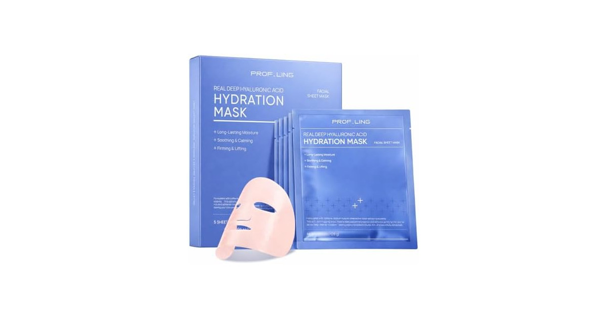 PROF.LING Deep Hyaluronic Acid Face Mask