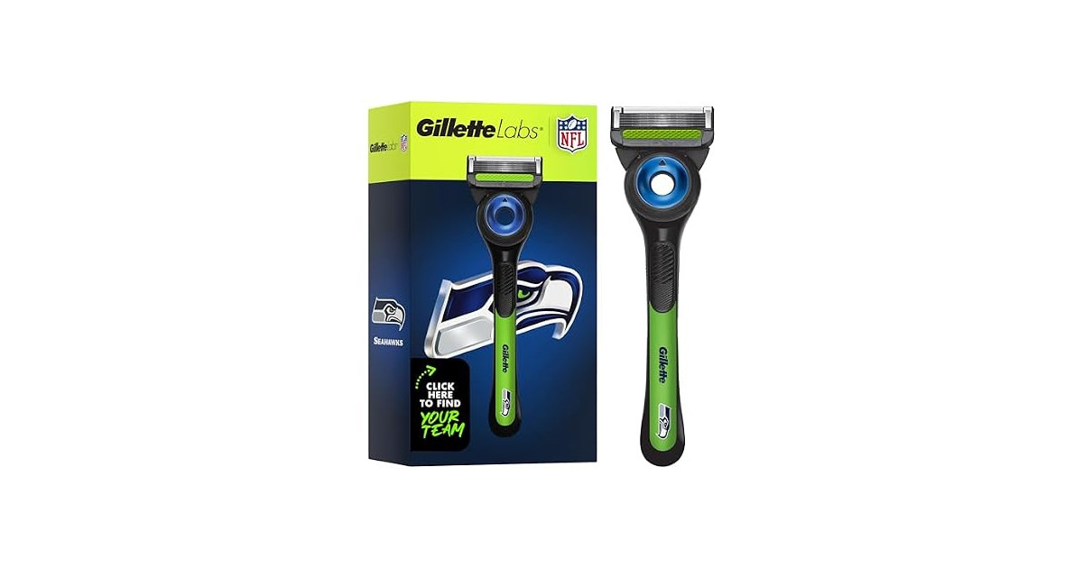 Gillette Labs Special NFL Seahawks Edition Shaving