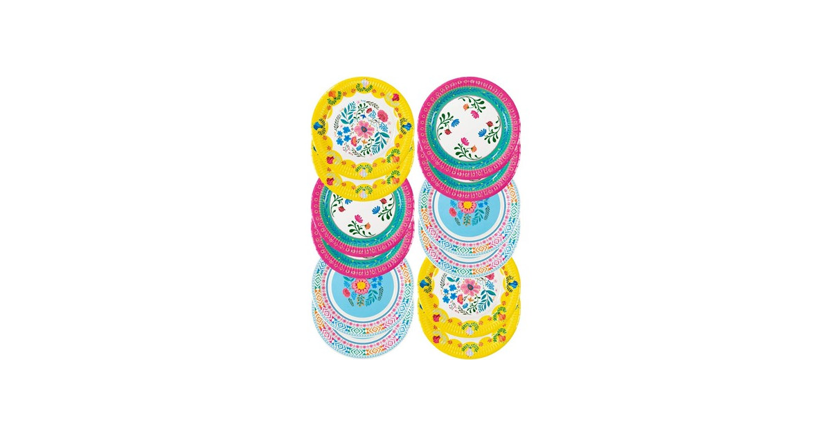 Talking Tables 12 x Boho Floral Paper