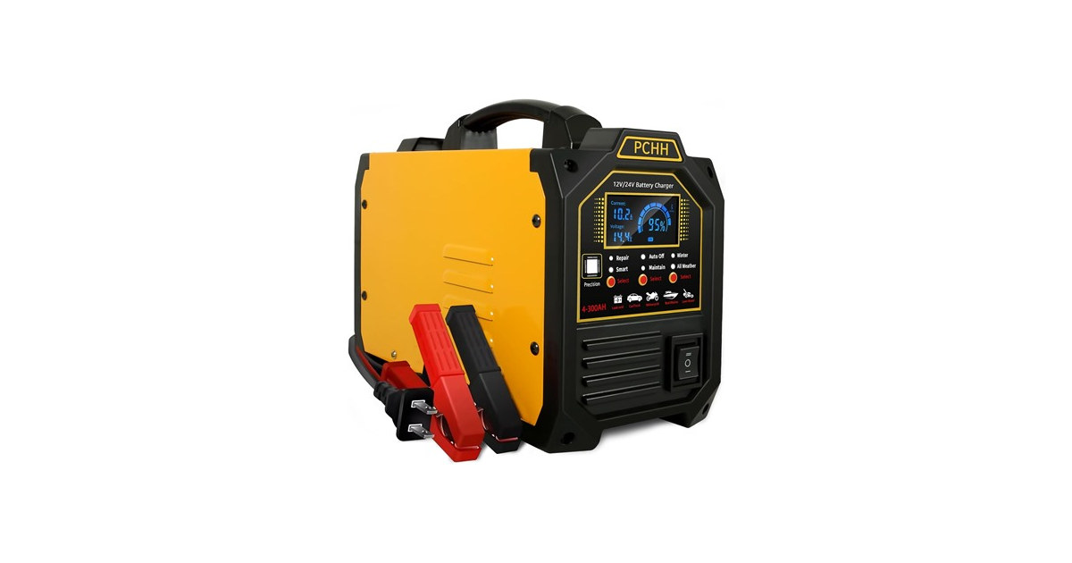 12V 24V Heavy Duty Car Battery Charger