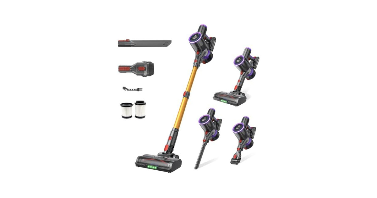 UKDMROX Cordless Vacuum Cleaner 550W