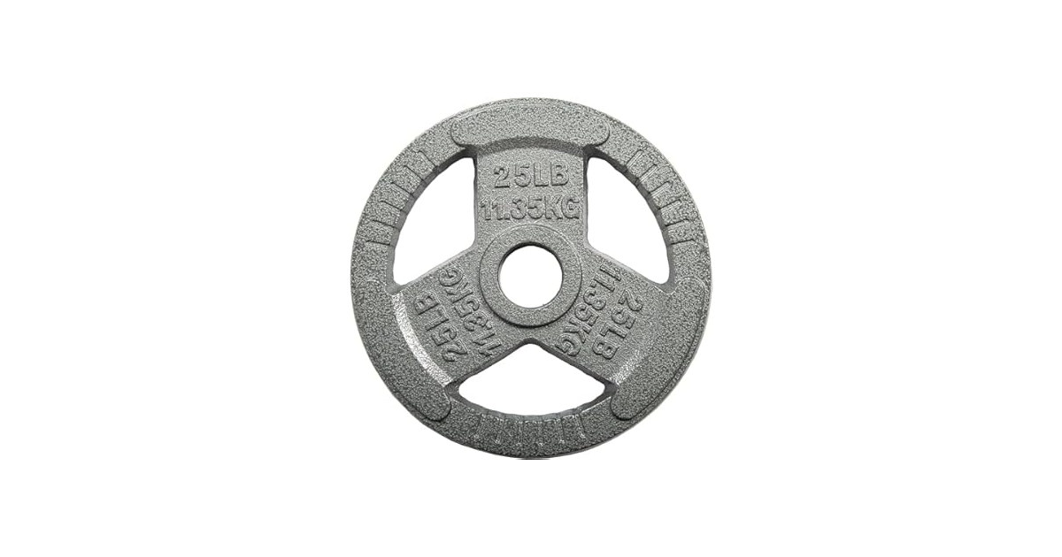HulkFit 2-inch Iron Plate, Single (25 Pounds)