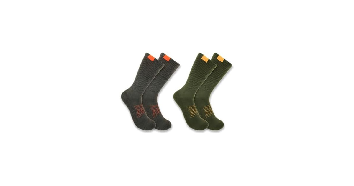 Carhartt Men (L) Midweight Minimalism Crew Sock