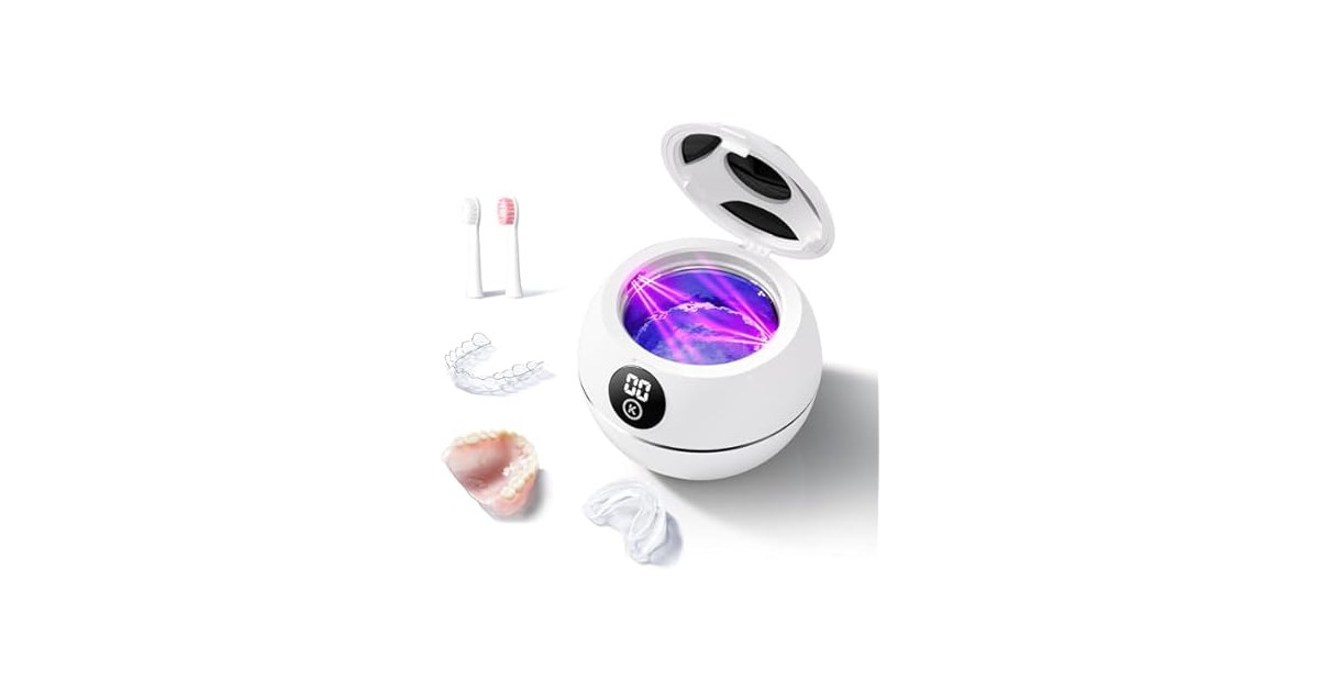 Ultrasonic Retainer & Denture Cleaner