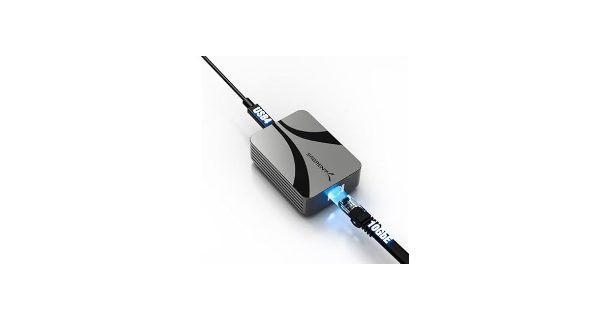 SABRENT USB4 to 10GbE Ethernet Adapter