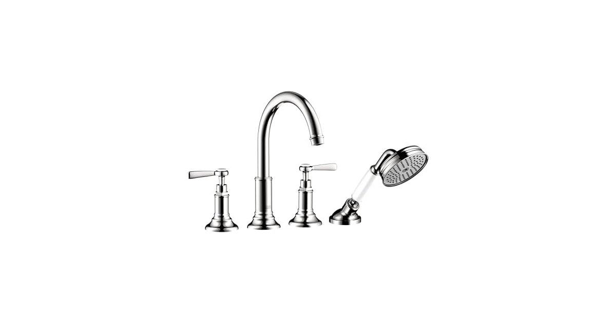 AXOR Montreux Classic 2-Handle 18" Wide Roman Tub Filler