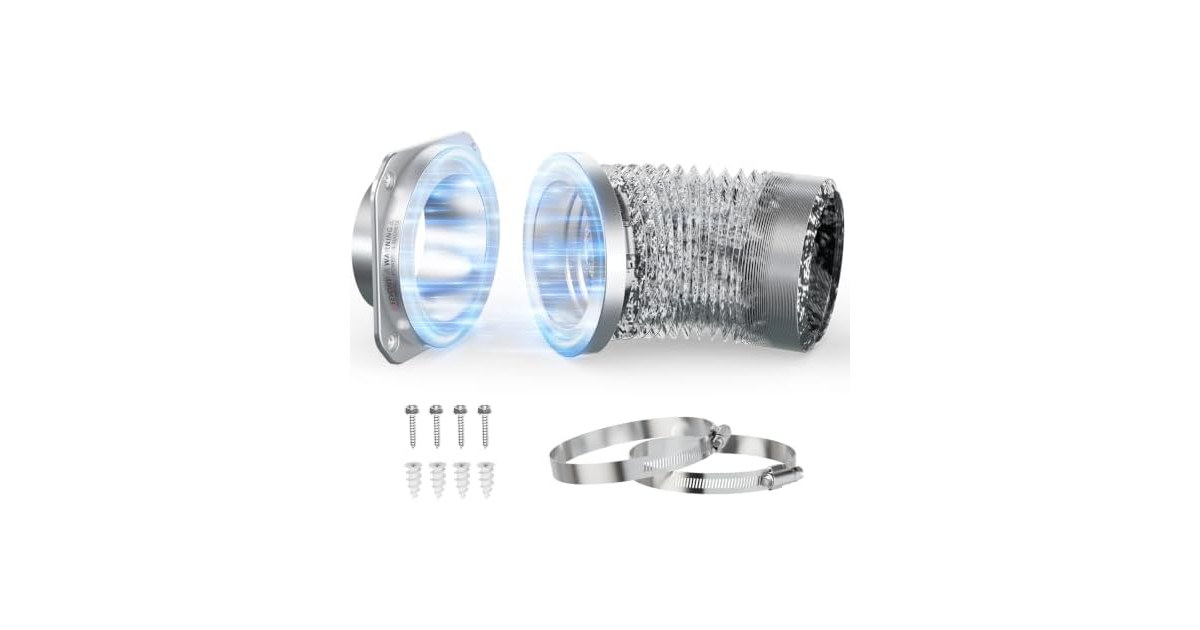 Jeevony Magnetic Dryer Vent Coupling
