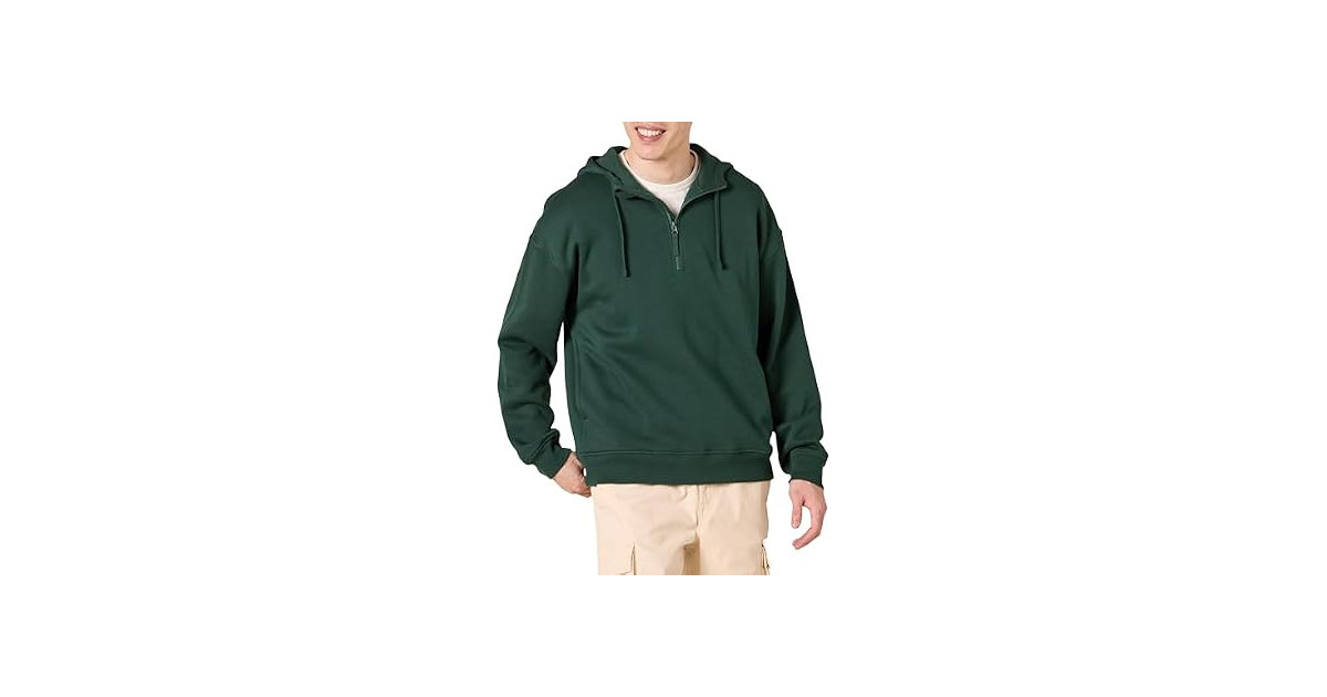Amazon Essentials Men Quarter-zip Sweatshirt