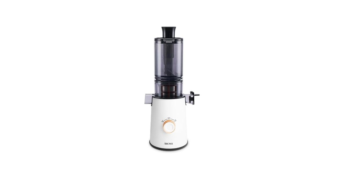 AROMA AROMA® Cold Press Juice Machine Slow Masticating Fruit