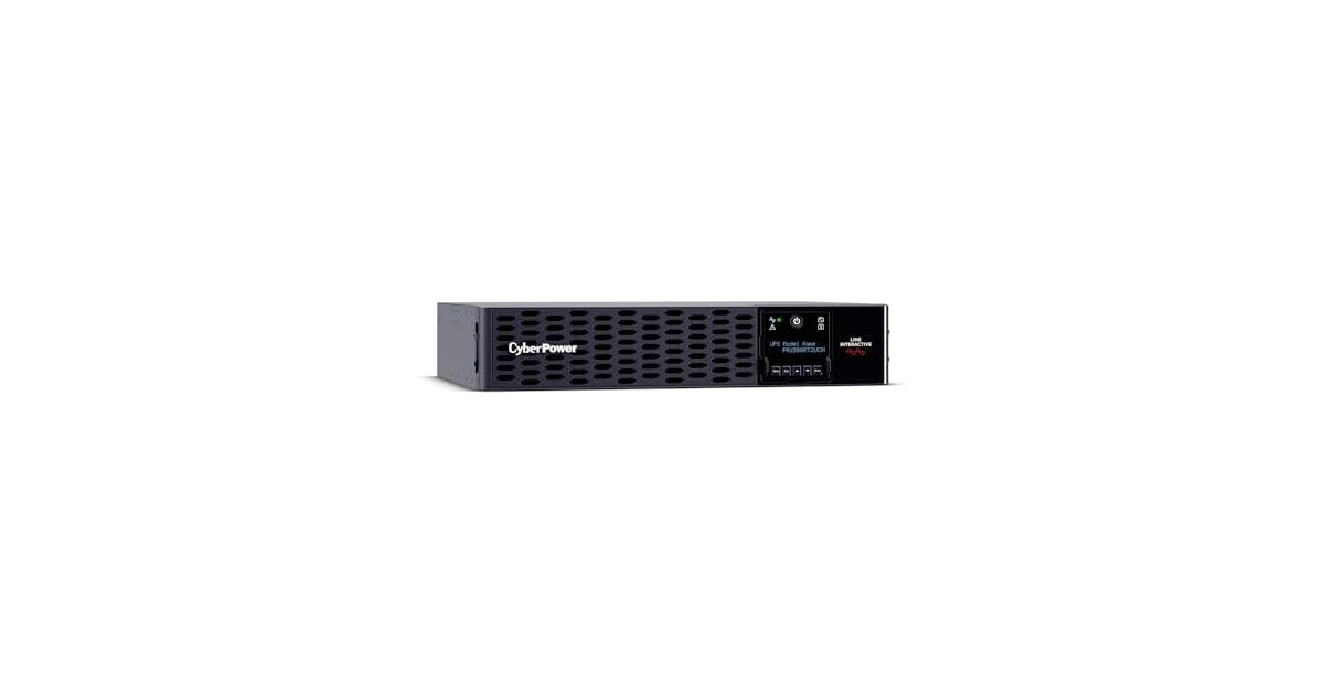 CyberPower 1500VA/1500W Smart App Sinewave UPS System PR1500RT2UCN-R