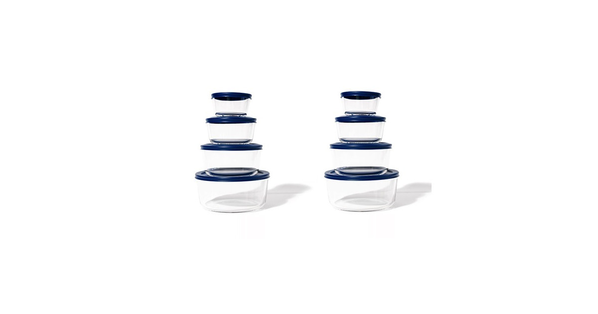 16PC DuraLiving Nested Food Storage Set
