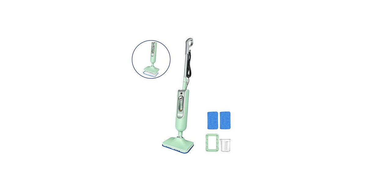 Steam Mop with 13.5 oz Water Tank