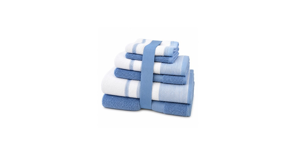 6-Piece or 12-Piece 2Tone Towel Sets