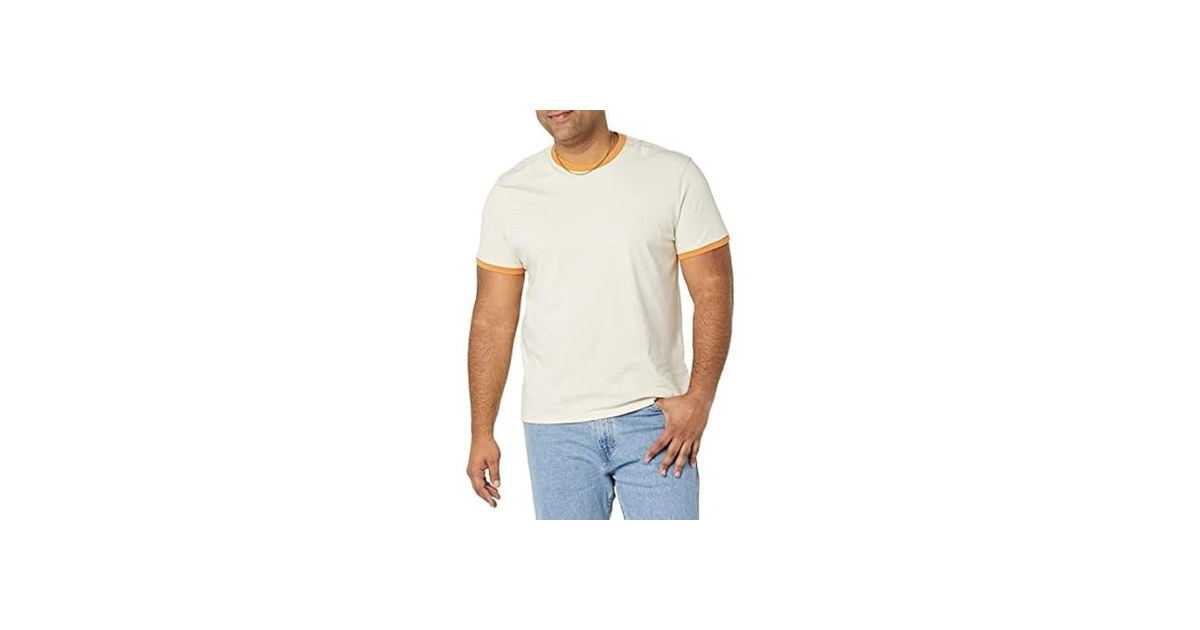 Amazon Essentials Men's Ringer T-Shirt