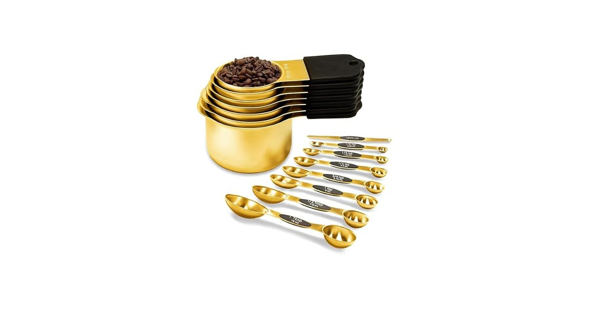Vfuni Measuring Cups & Spoons Set