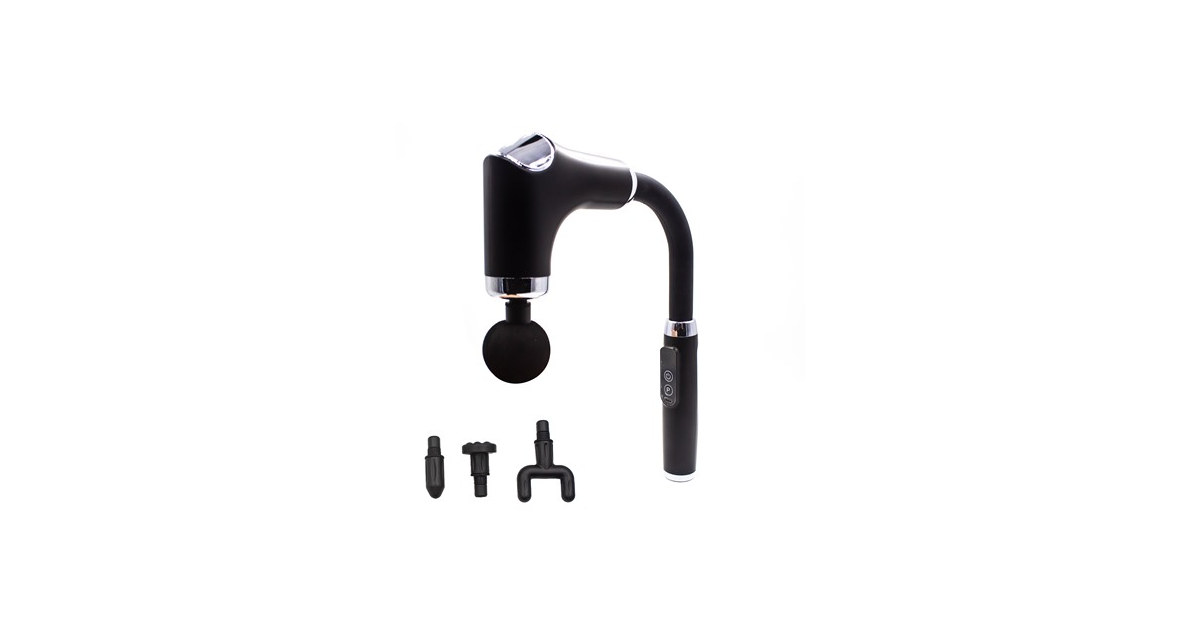 Ergonomic Hook Massage Gun with 6 Speeds