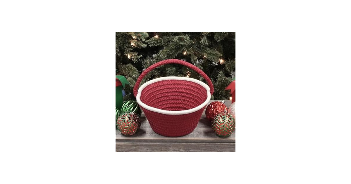 Colonial Mills Holiday Accent Basket