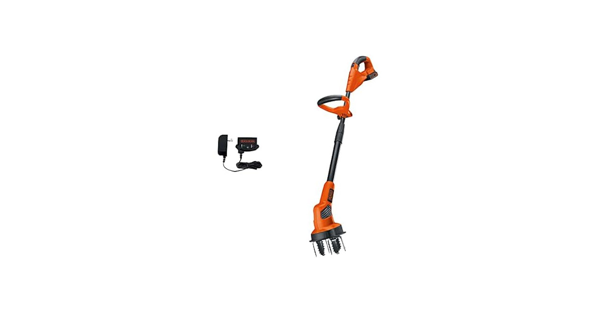 BLACK+DECKER 20V MAX* Tiller Cultivator Kit