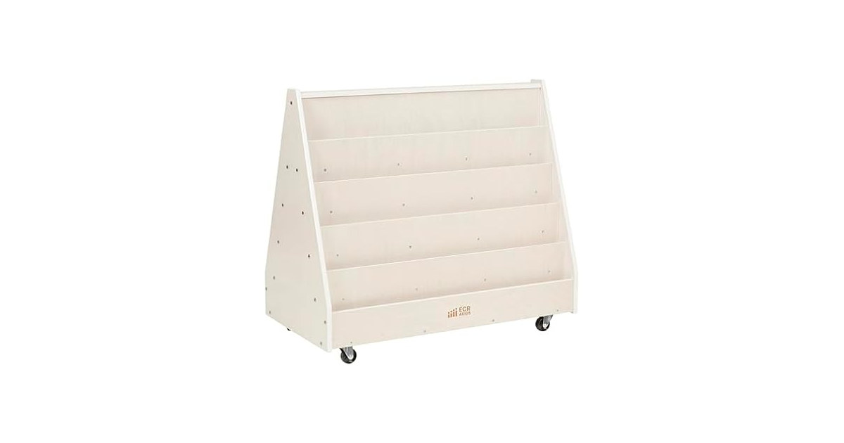 ECR4Kids Double-Sided Mobile Book Display (Open Box)