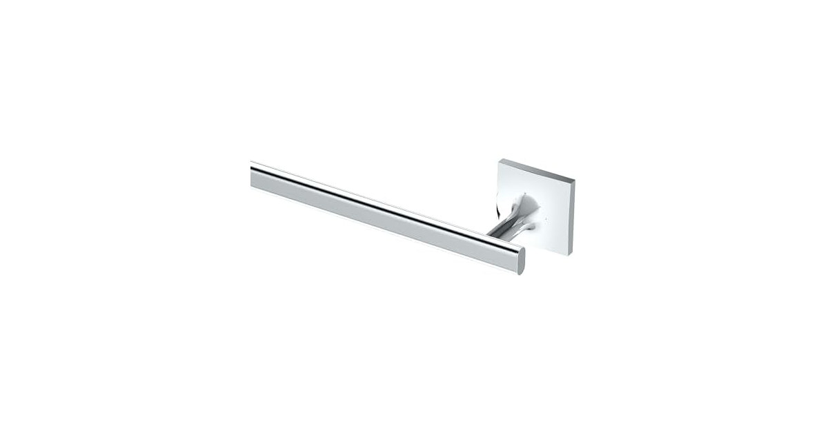 Gatco 5580 Waterline Towel Bar, 24 Inch, Chrome