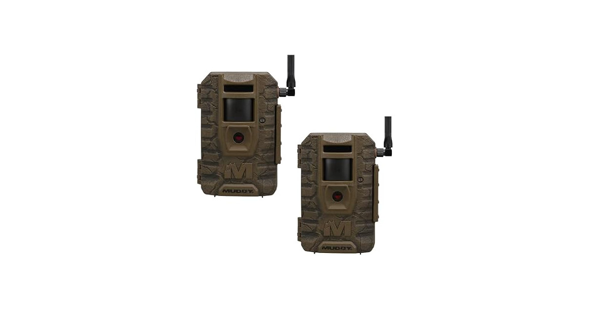 MUDDY Mitigator 3.0 Cellular Trail Camera 2-Pack