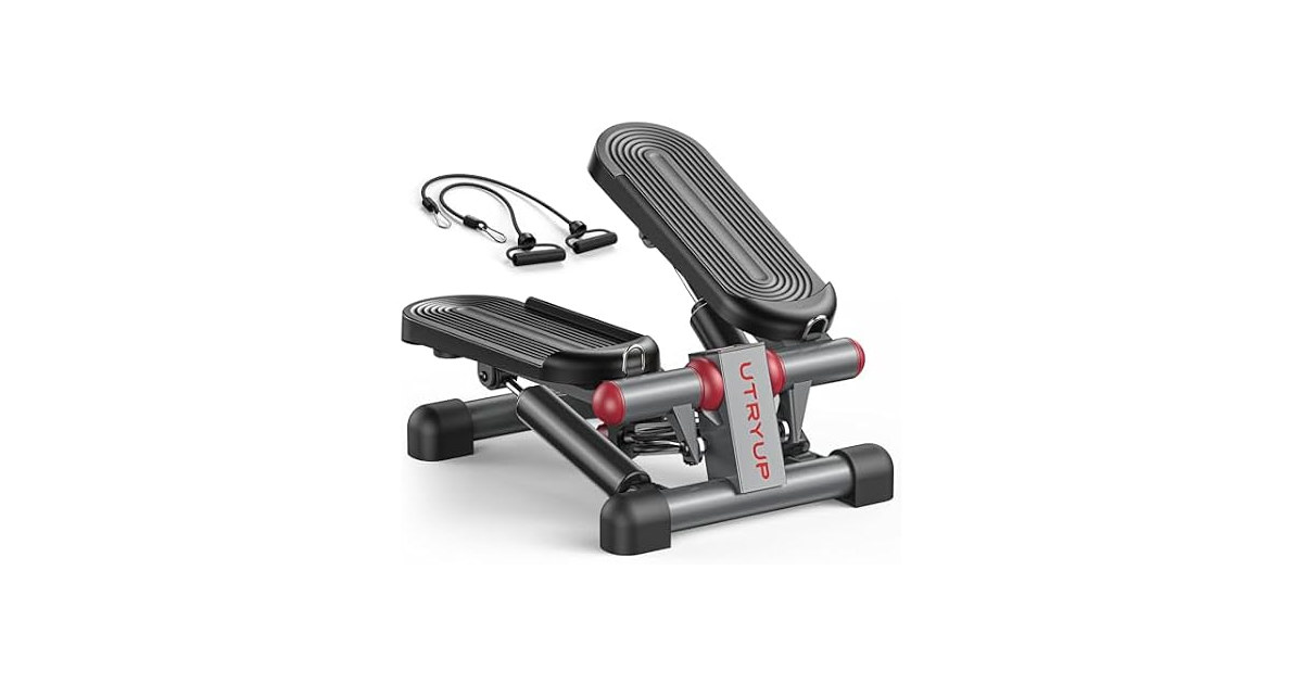 UTRYUP Compact Mini Stepper Machine w/ Bands