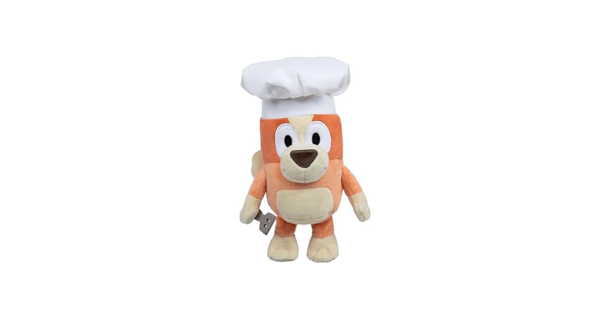 BLUEY Friends Plush Soft Toy, Chef Bingo