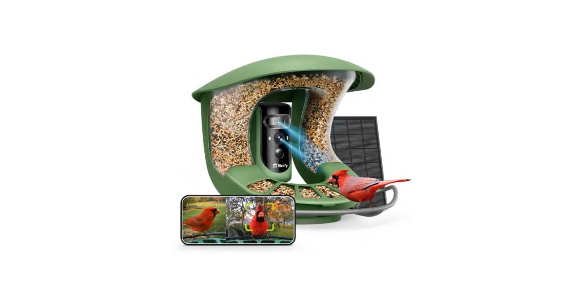Birdfy 2 Pro Solar Bird Feeder Camera