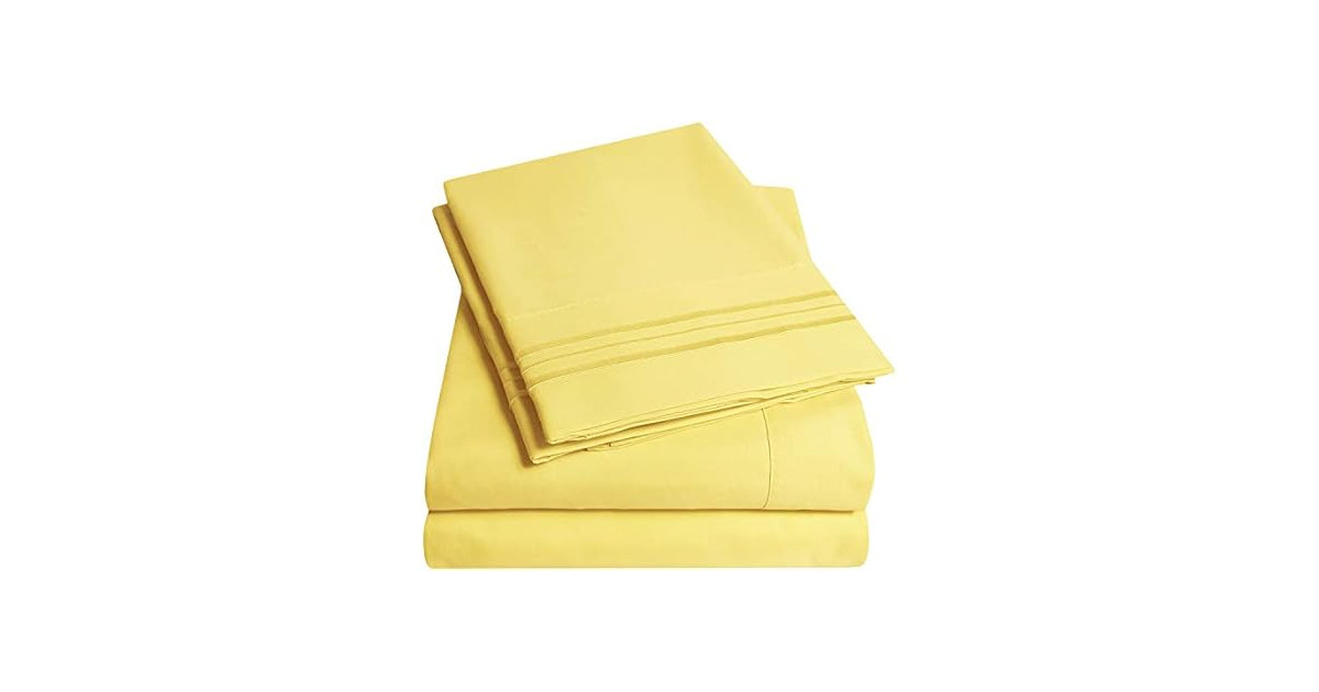 Classic Solid Microfiber Sheet Set