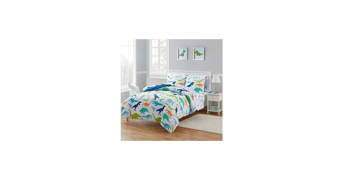 Kids Dinosaurs Comforter Set