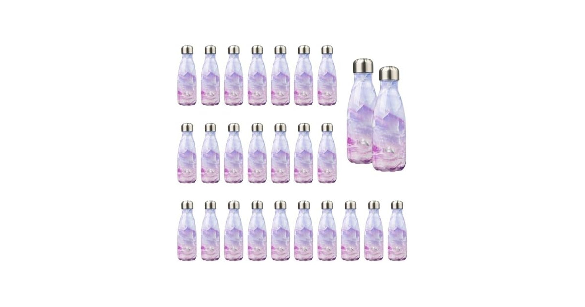 Konokyo 24 Pack 12 oz Insulated Water Bottle