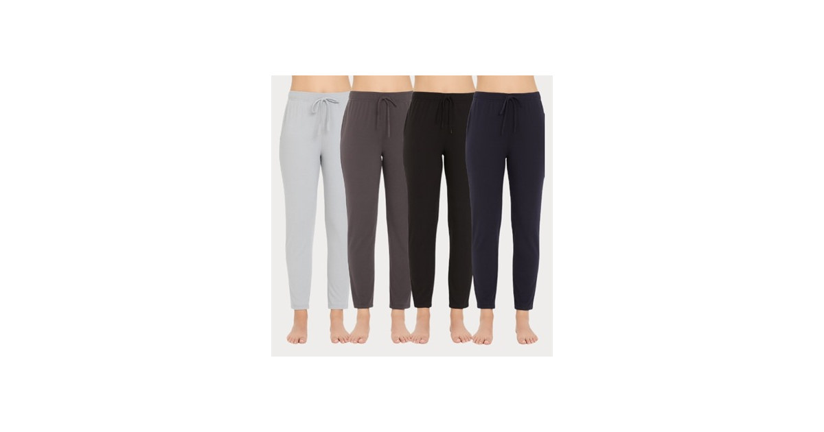 4Pk Ast Womens Butter Soft Lounge Pants