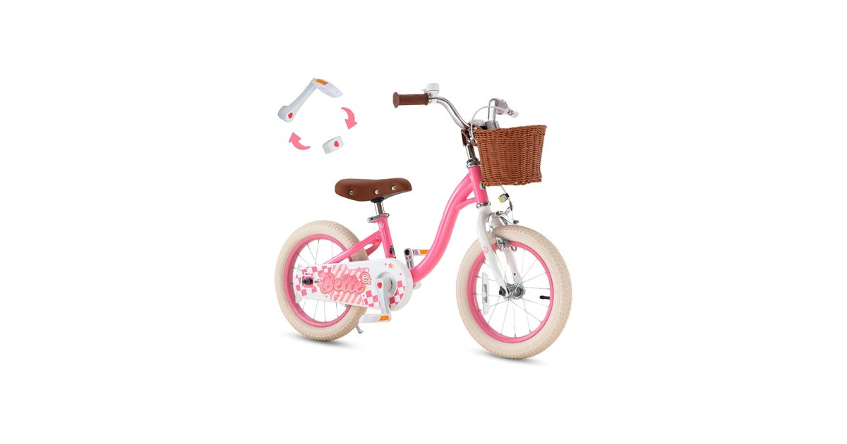 RoyalBaby Girls Bike Belle EZ Kids Bike, Balance
