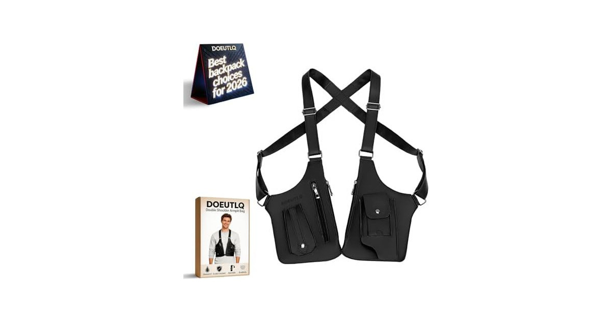 DOEUTLQ Shoulder Holster Men Underarm