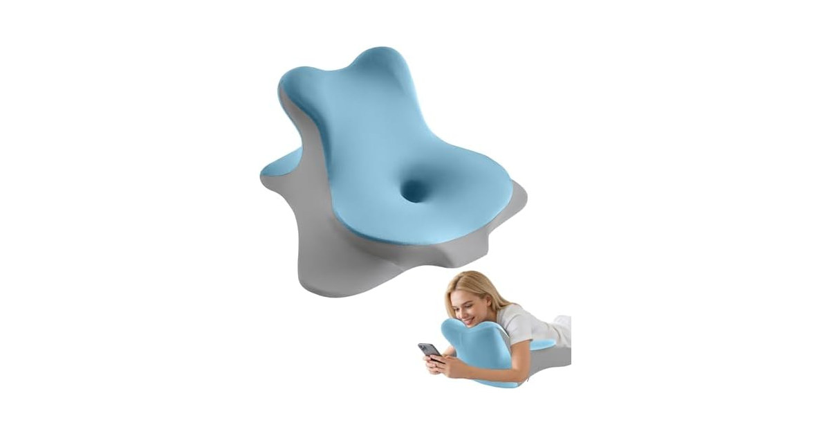 MOONYOOY Reading Pillow, Sky Blue