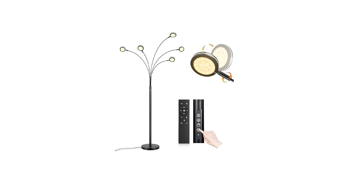 Bairth LED Arc Floor Lamp