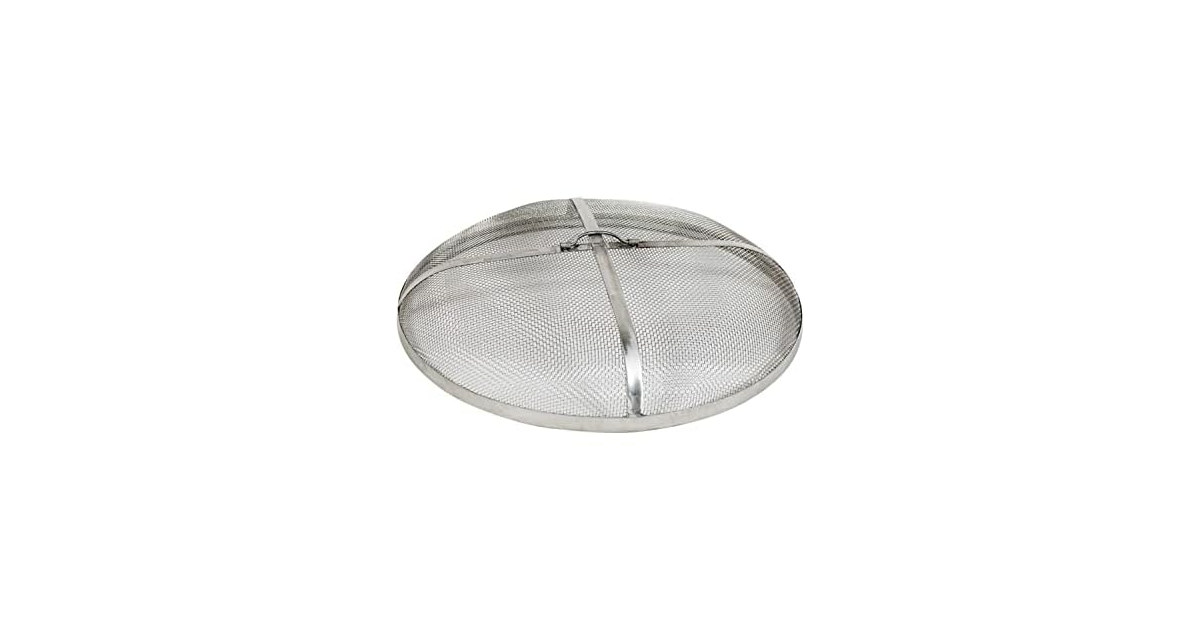Sunnydaze Decor Stainless Firepit Spark Screen