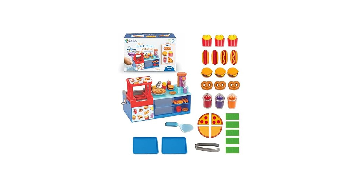 Learning Resources Mini Snack Shop Set