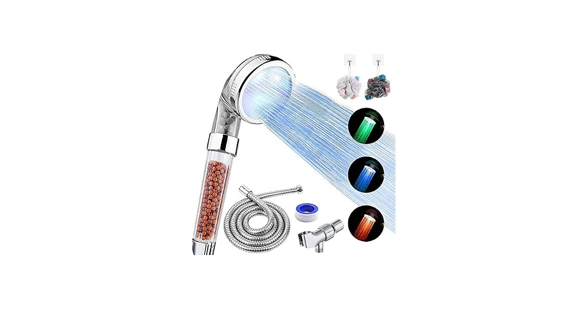 FASTRAS LED Shower Head with Handheld