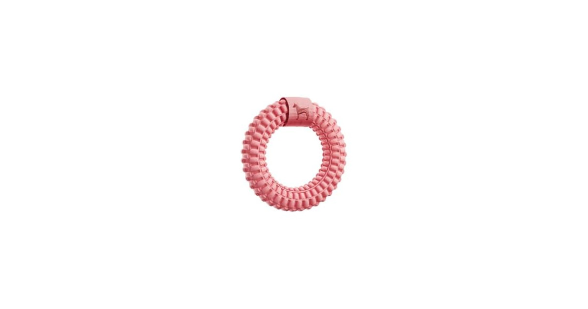 NOAH & PAW Luxury Dog Toy, TPU- Ring, Pink