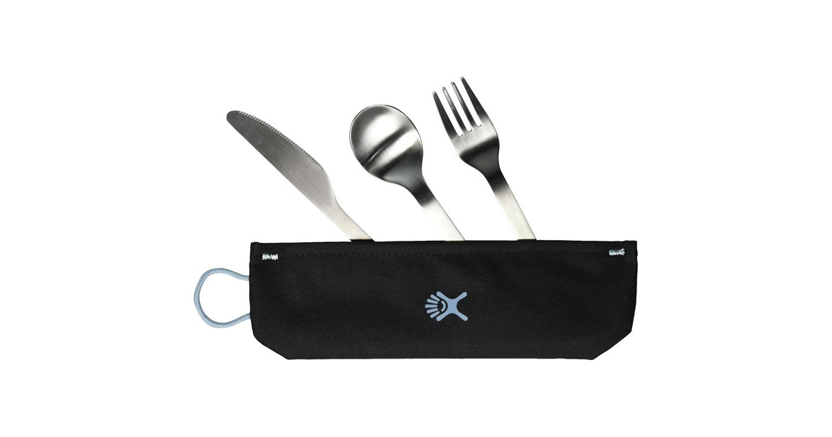Hydro Flask Flatware Set Stainless with Pouch