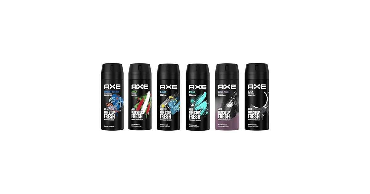 (12 pk) AXE Body Spray Deodorant Anti-Perspirant