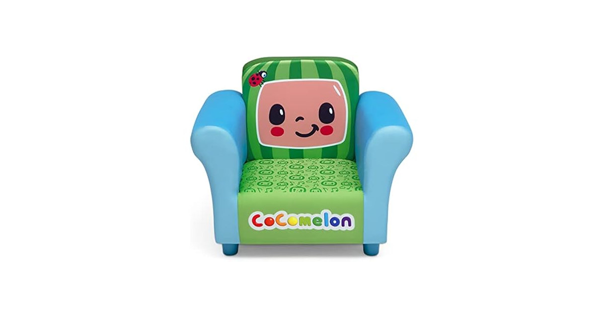 Delta Children Upholstered Chair, CoComelon