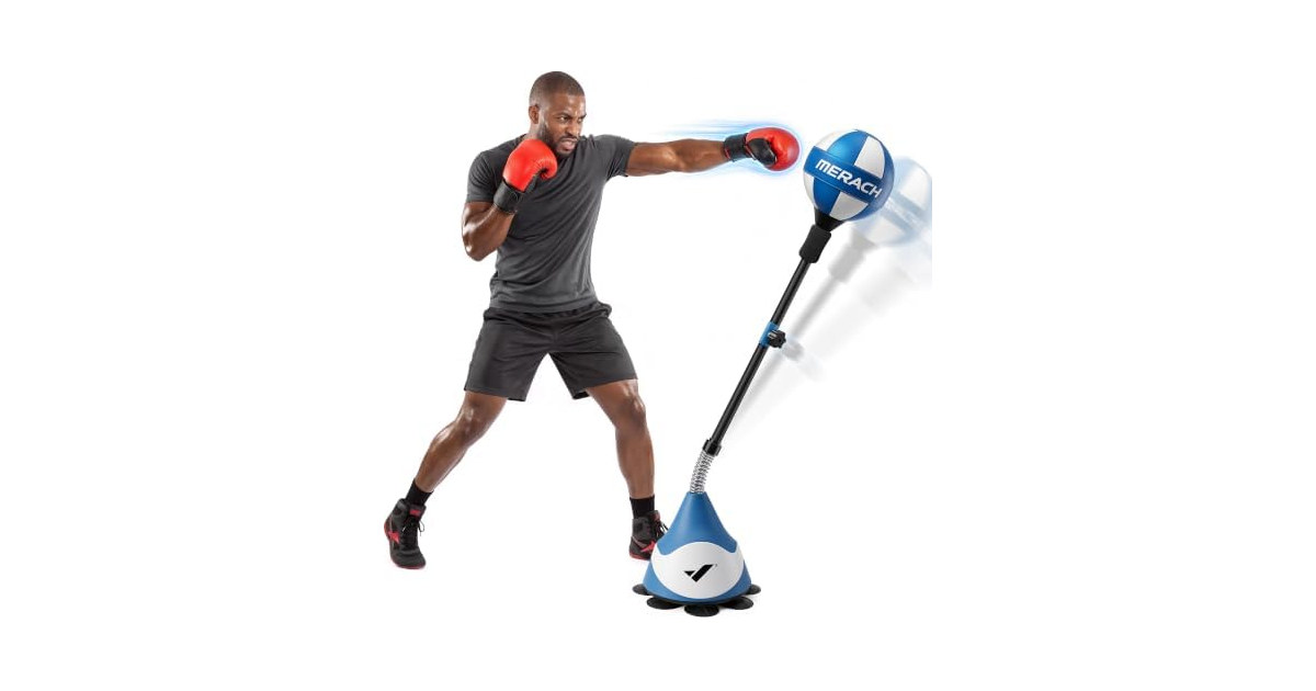 MERACH Adjustable Punching Bag with Stand