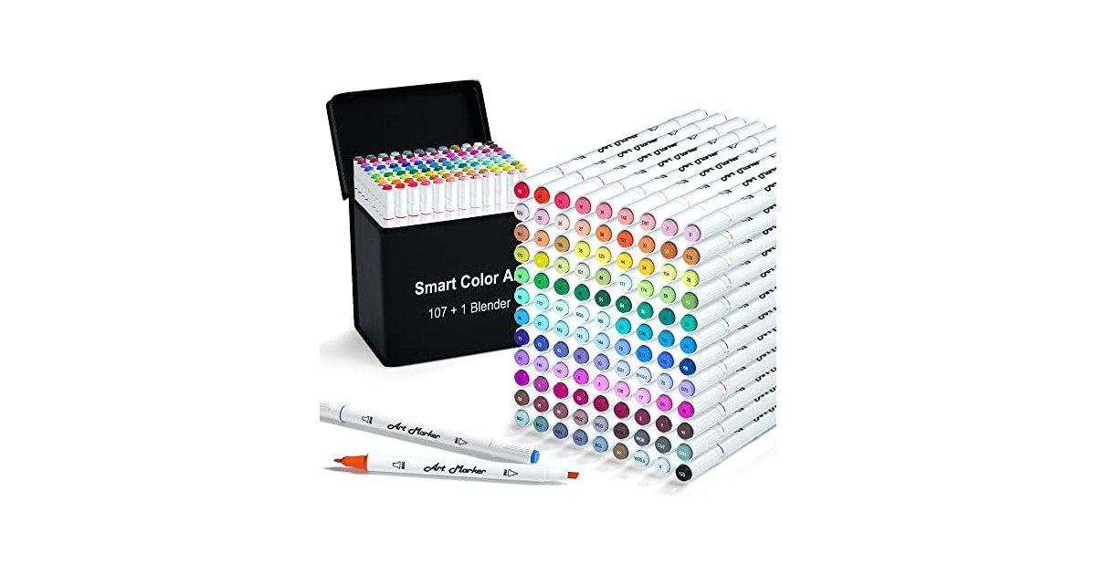 Smart Color Art 108 Art Markers