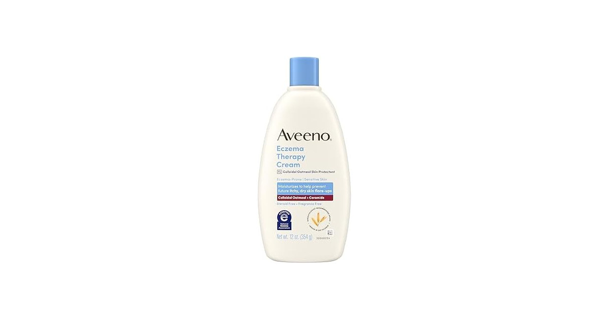 DNRL Aveeno Eczema Therapy Moisturizing Body Cream 12oz