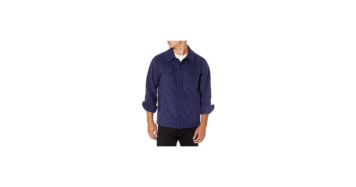 Amazon Essentials Men Long-sleeve Polar Jacket