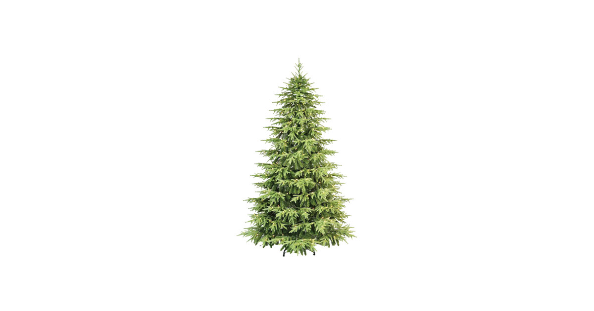 Santa's Workshop, Inc 7.5' PE AND PVC TREE, 4122 TIPS